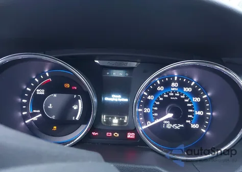 2015 Hyundai Sonata Hybrid from USA, damaged, VIN KMHEC4A43FA135378